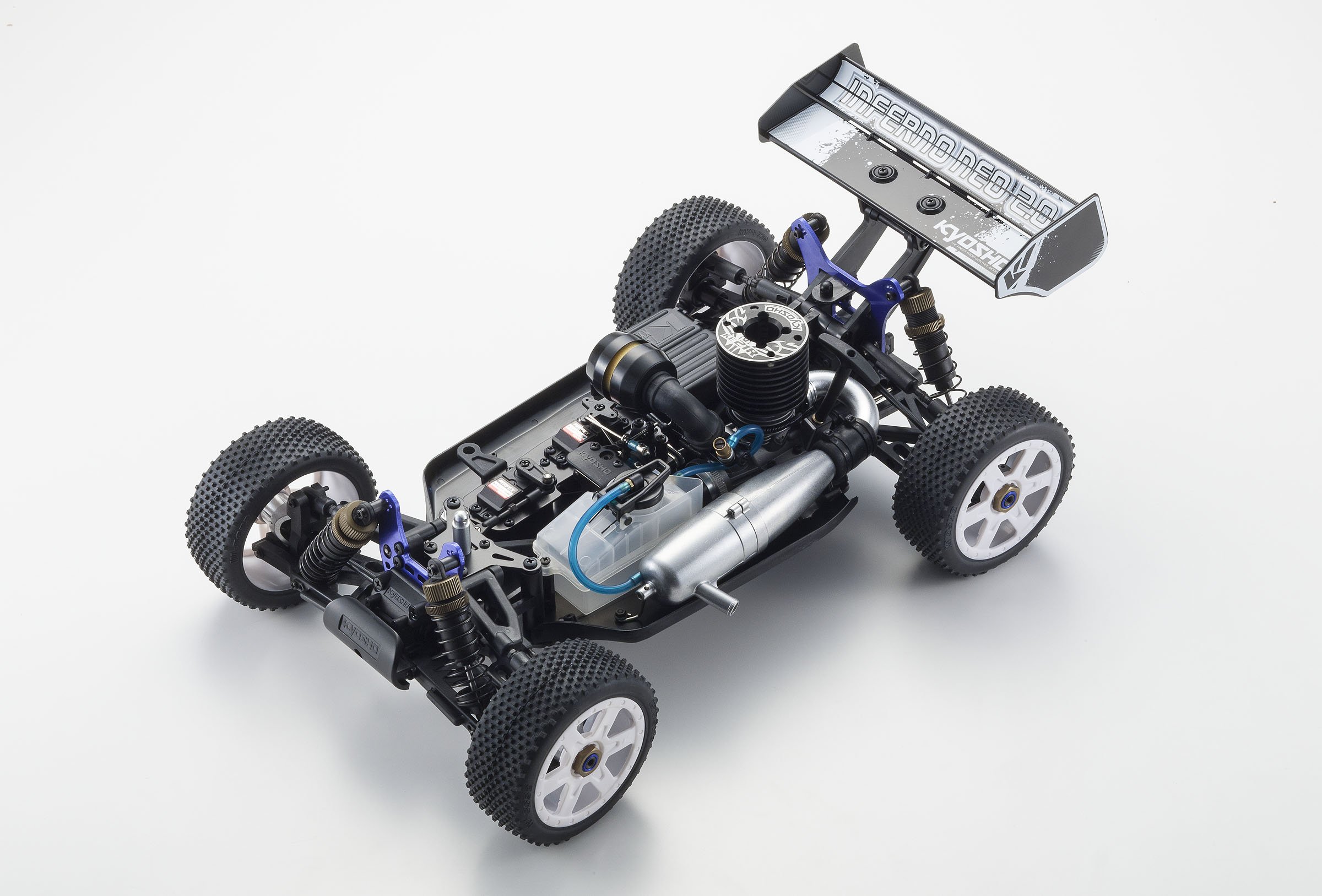 Buy Kyosho Inferno Neo 2.0 RC Nitro Buggy (1:8 Scale), Red Online